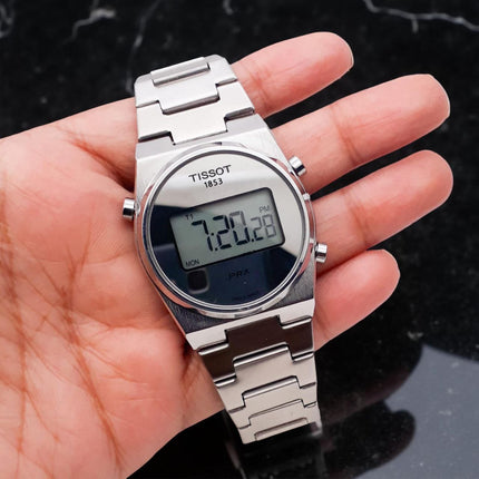 Tissot Men’s Premium Digital Watch – Stainless Steel Strap