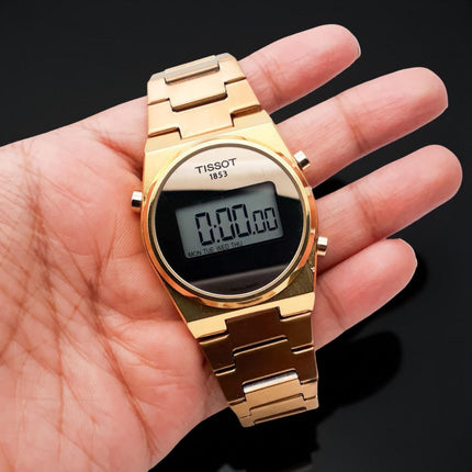 Tissot Men’s Premium Digital Watch – Stainless Steel Strap