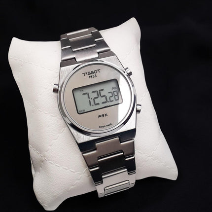 Tissot Men’s Premium Digital Watch – Stainless Steel Strap