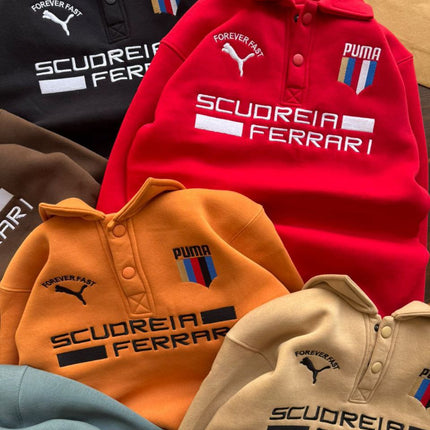 PUMA Scuderia Ferrari Premium Hoodie – Surplus Heavy Cotton
