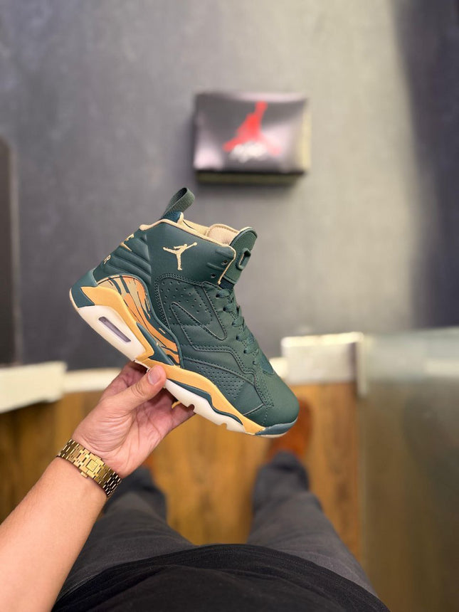 Jordan Jumpman MVP Green Sneakers - Premium Showroom Quality