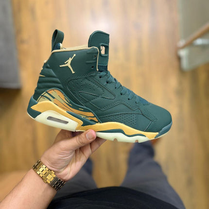 Jordan Jumpman MVP Green Sneakers - Premium Showroom Quality