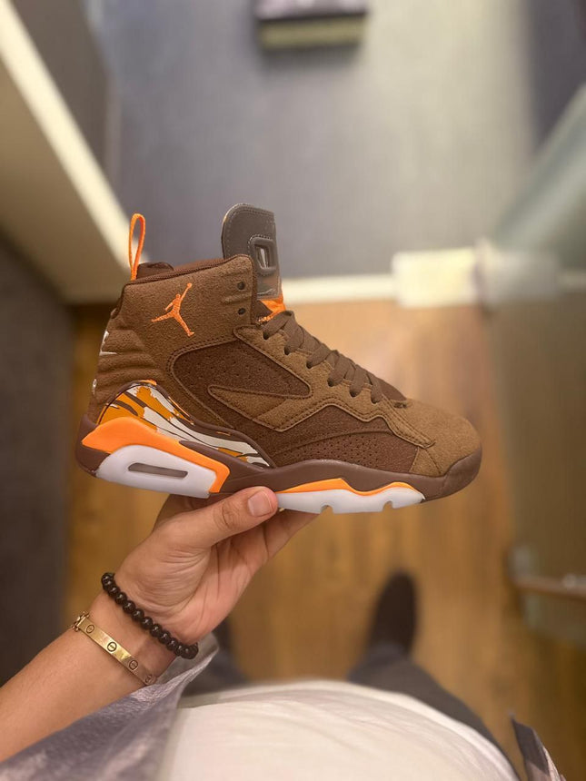 Air Jordan Jumpman MVP Brown Sneakers - Premium Showroom Quality