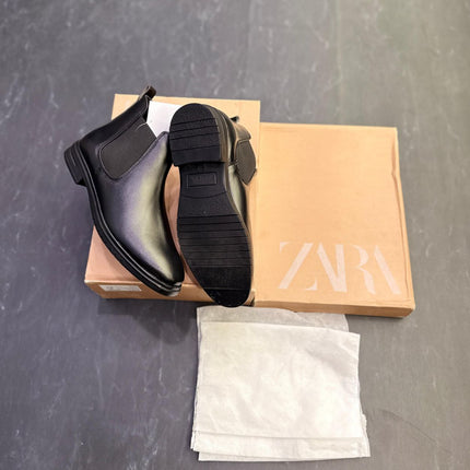 Men's Black Chelsea Boots - Handmade Look - Premium Showroom Quality