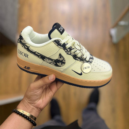 NEW ARRIVAL: Custom Nike Air Force 1 Low - Dior Keychain Edition 2025 - Showroom Quality